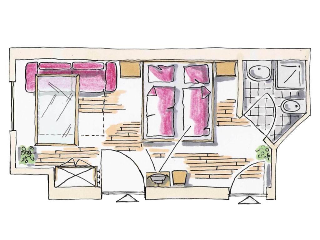 Residence Araldina 산카시아노 객실 사진